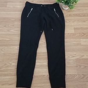 Gap Womens Drawstring Jogger Pants Black Sz XS